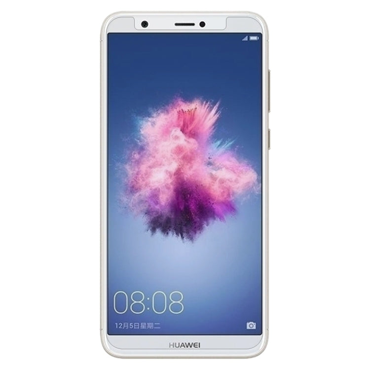 50 PCS for Huawei P smart / Enjoy 7S 0.26mm 9H Surface Hardness 2.5D Curved Tempered Glass Screen Protector Film, For P smart / Enjoy 7S