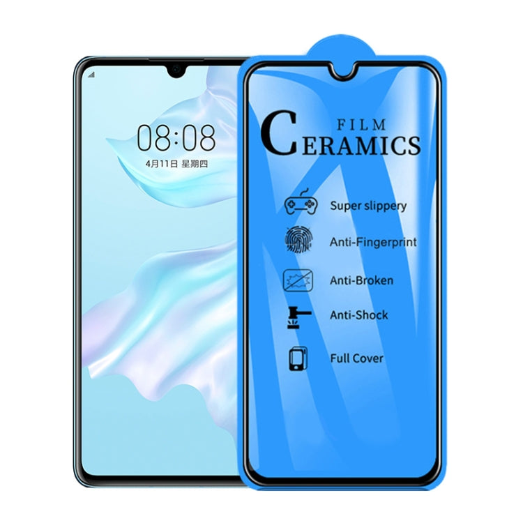 25 PCS 2.5D Full Glue Full Cover Ceramics Film for Huawei P30 Lite, For Huawei P30 Lite (25 PCS)