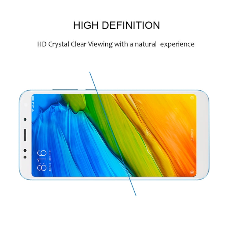 0.33mm 9H 2.5D Full Screen Fully Adhesive Tempered Glass Film for Xiaomi Redmi 5 Plus, For Redmi 5 Plus