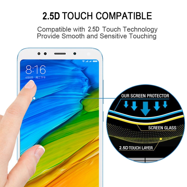 0.33mm 9H 2.5D Full Screen Fully Adhesive Tempered Glass Film for Xiaomi Redmi 5 Plus, For Redmi 5 Plus