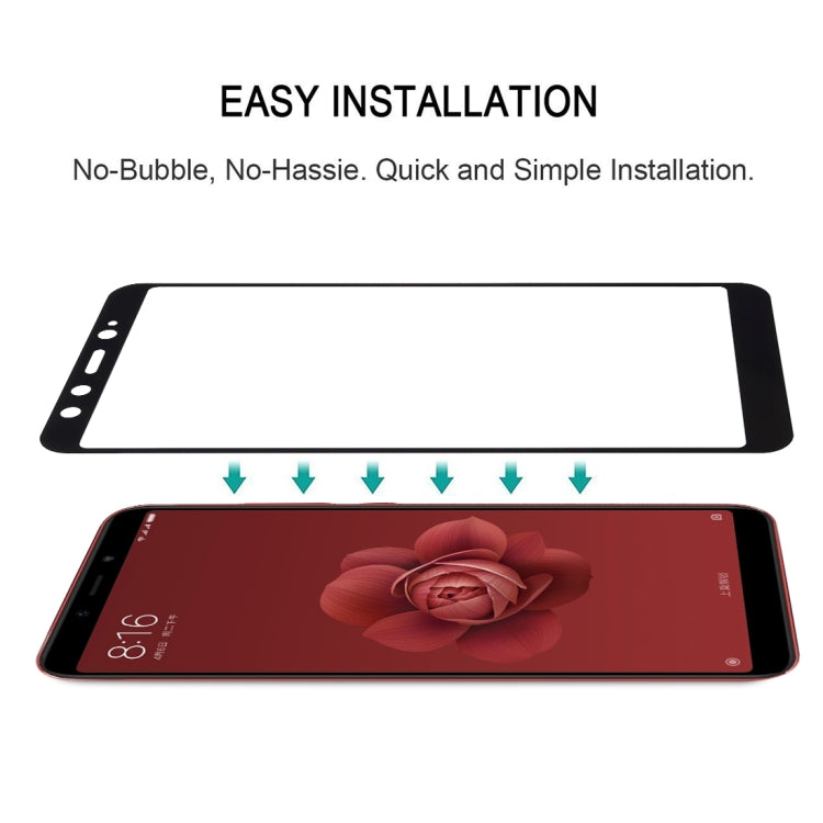 0.33mm 9H 2.5D Full Screen Fully Adhesive Tempered Glass Film for Xiaomi Mi 6X, For Mi 6X