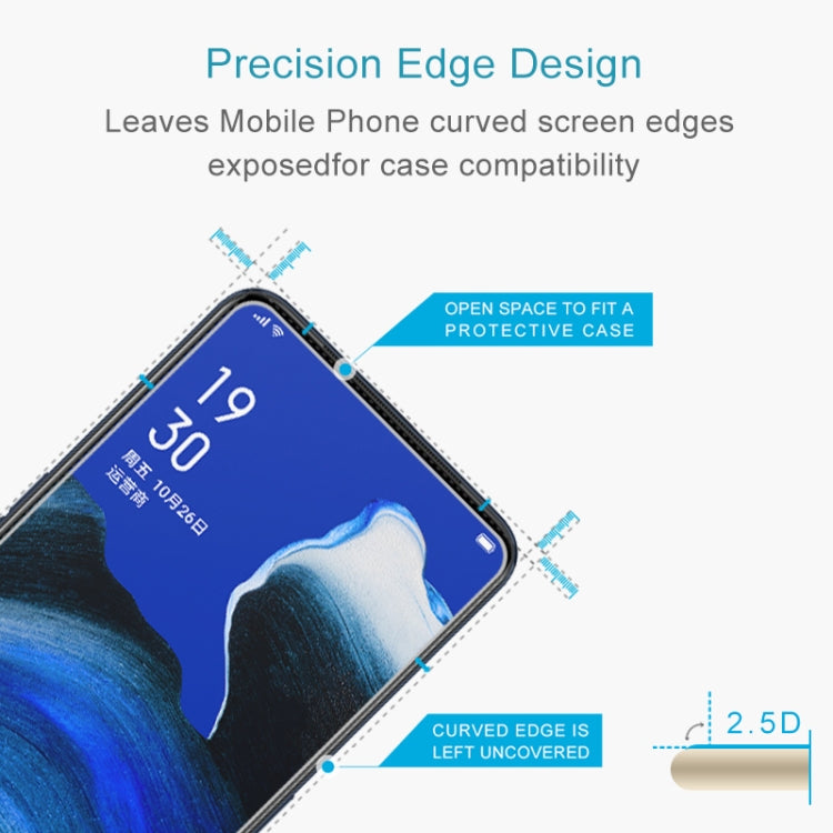 10 PCS For OPPO Reno2 Z 9H 2.5D Screen Tempered Glass Film, For OPPO Reno2 Z (10 PCS)