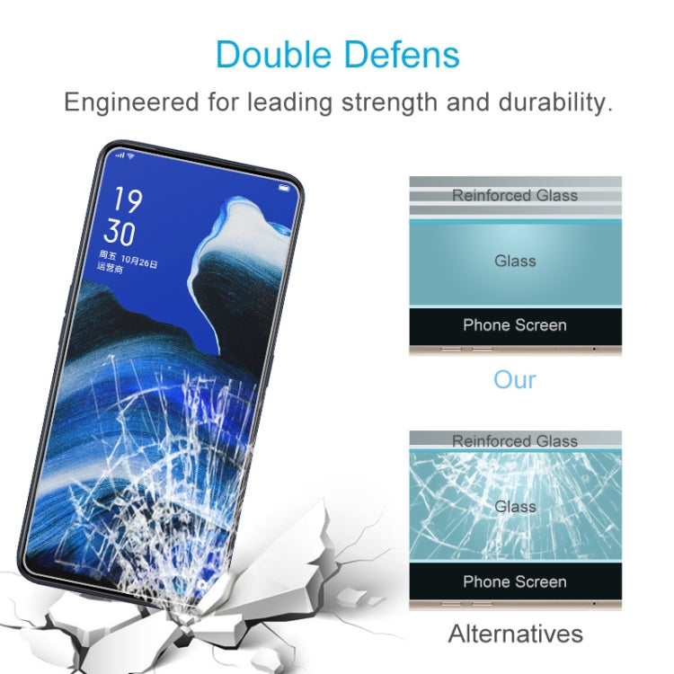 10 PCS For OPPO Reno2 Z 9H 2.5D Screen Tempered Glass Film, For OPPO Reno2 Z (10 PCS)