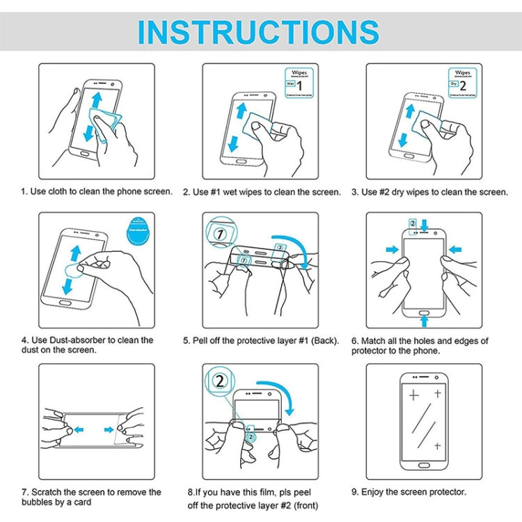 For Huawei Enjoy 10s 9H 2.5D Tempered Glass Film, For Huawei Enjoy 10s (1 PC)