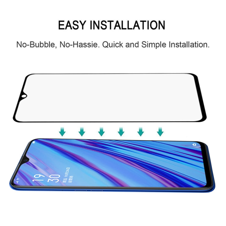 For OPPO A5 / A9 (2020) / A56 5G Full Glue Full Cover Screen Protector Tempered Glass Film, For OPPO A5 / A9(1 PC)