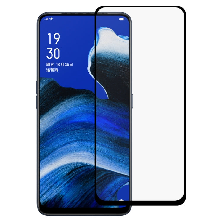 For OPPO Reno2 / Z Full Glue Full Cover Screen Protector Tempered Glass Film, For OPPO Reno2 / Z(1 PC)