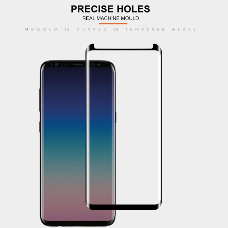 mocolo 0.33mm 9H 3D Curved Tempered Glass Film for Galaxy S9, Galaxy S9
