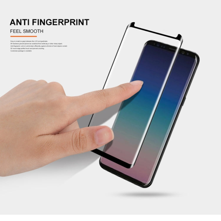mocolo 0.33mm 9H 3D Curved Tempered Glass Film for Galaxy S9, Galaxy S9