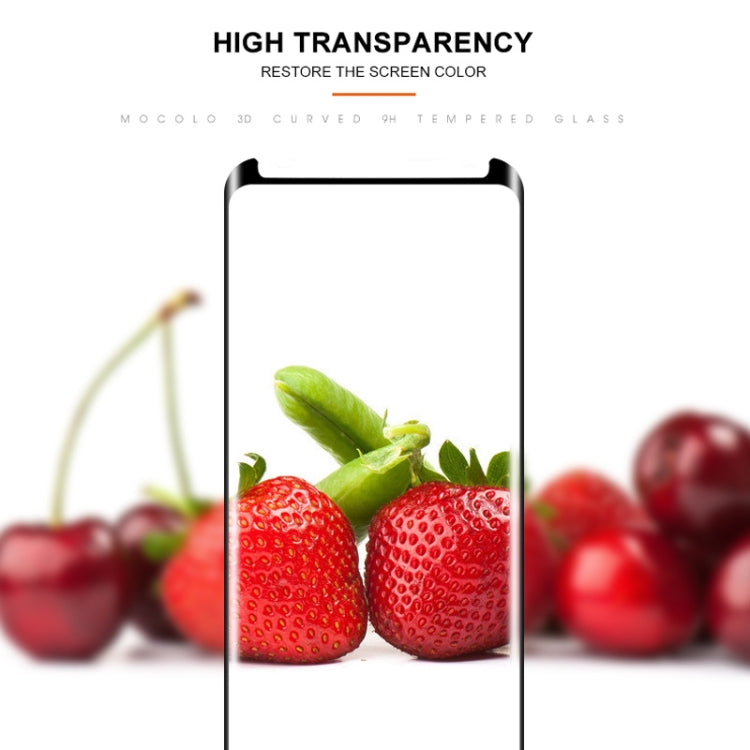mocolo 0.33mm 9H 3D Curved Tempered Glass Film for Galaxy S9, Galaxy S9