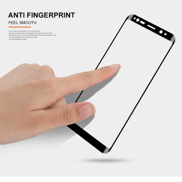 mocolo 0.33mm 9H 3D Curved Full Screen Tempered Glass Film for Galaxy S9, For Samsung Galaxy S9 (Curved)