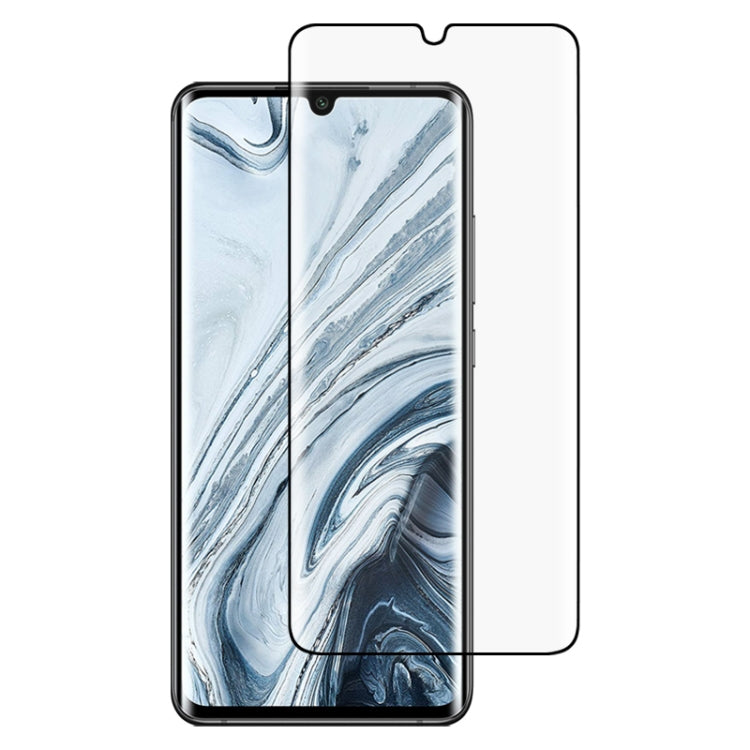 For Xiaomi Mi Note 10 9H HD 3D Curved Edge Tempered Glass Film (Black), For Xiaomi Mi Note 10(1 PC)