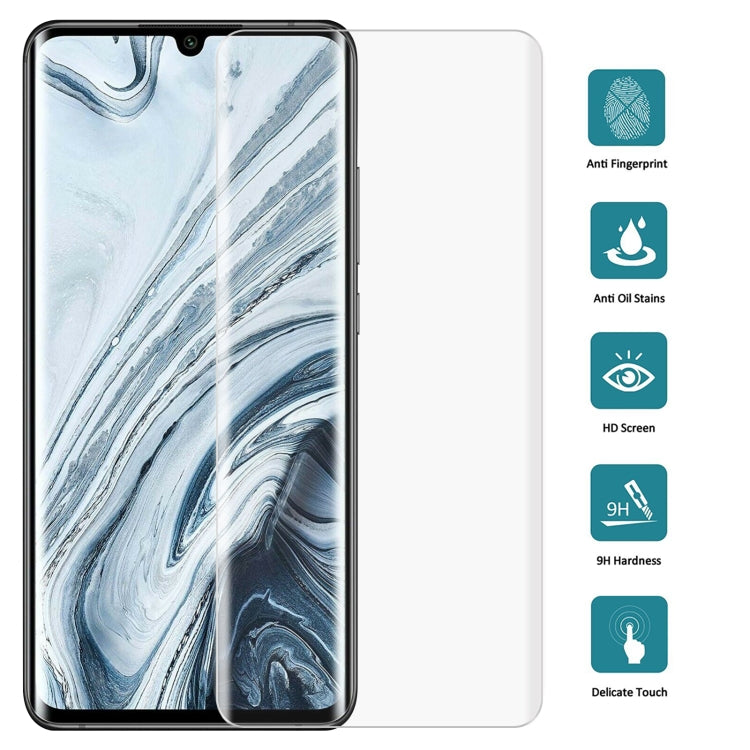 25 PCS For Xiaomi Mi Note 10 Pro 9H HD 3D Curved Edge Tempered Glass Film (Black), For Xiaomi Mi Note 10 Pro(25 PCS), For Xiaomi Mi Note 10 Pro(Black)(25 PCS)