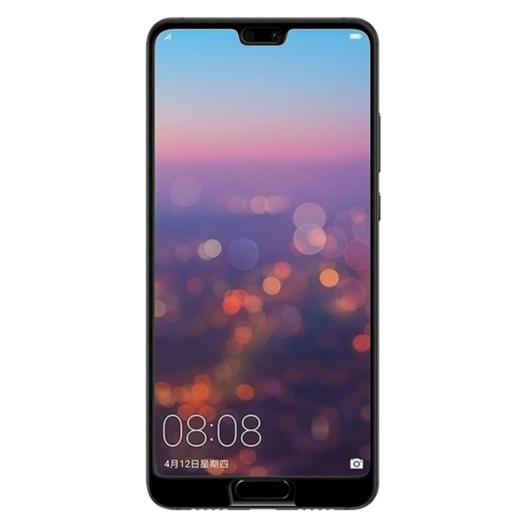 25 PCS 9H Silk Print Full Screen Full Tempered Glass Film for Huawei P20, For Huawei P20 (25 PCS)