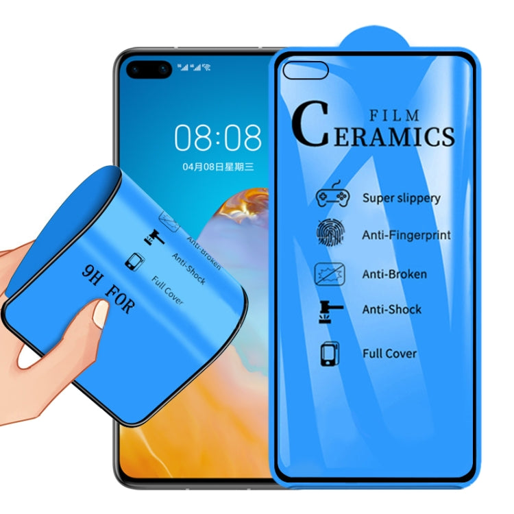 For Huawei P40 2.5D Full Glue Full Cover Ceramics Film, For Huawei P40 (1 PC)