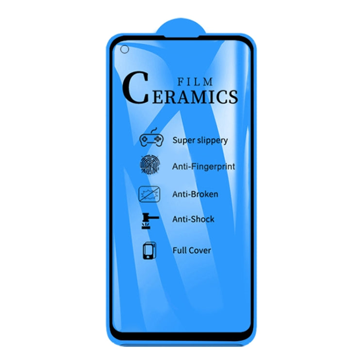 For Huawei P40 Lite 2.5D Full Glue Full Cover Ceramics Film, For Huawei P40 Lite (1 PC)