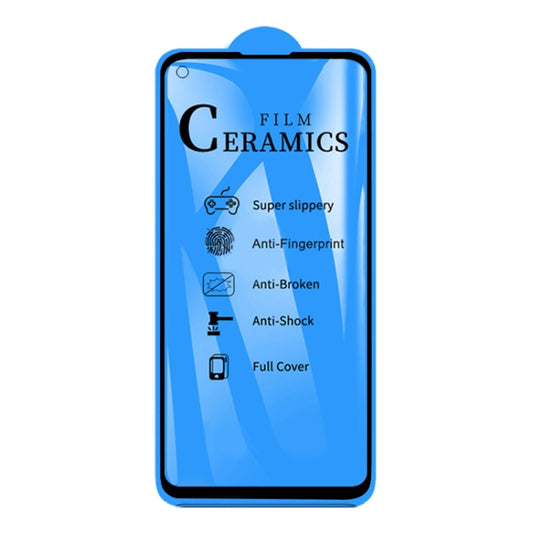 For Huawei P40 Lite 2.5D Full Glue Full Cover Ceramics Film