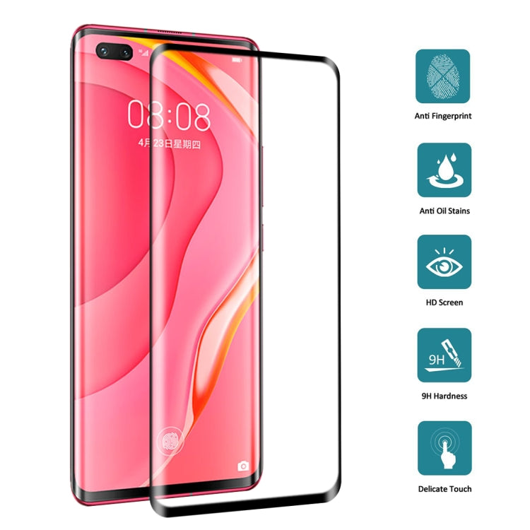 For Huawei Nova 7 Pro 3D Curved Edge Full Screen Tempered Glass Film, For Huawei Nova 7 Pro