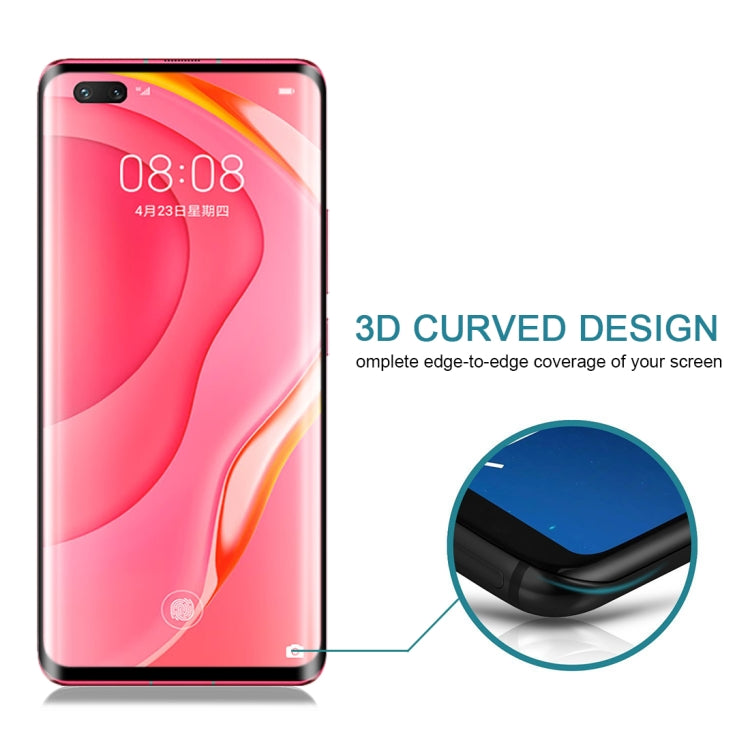 For Huawei Nova 7 Pro 3D Curved Edge Full Screen Tempered Glass Film, For Huawei Nova 7 Pro