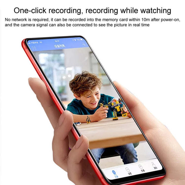 IDV-L01 1080P HD WiFi Back Clip Digital Pen Voice Recorder Mini Camera, Support IR Night Vision & TF Card & 180 Degrees Lens Rotation
