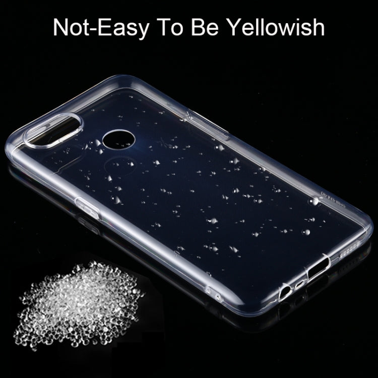 For OPPO A12 0.75mm Ultra-Thin Transparent TPU Protective Case, For OPPO A12