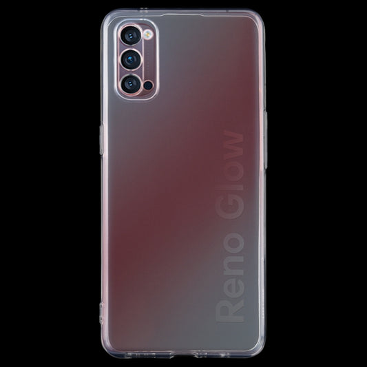 For OPPO Reno 4 5G 0.75mm Ultra-Thin Transparent TPU Protective Case