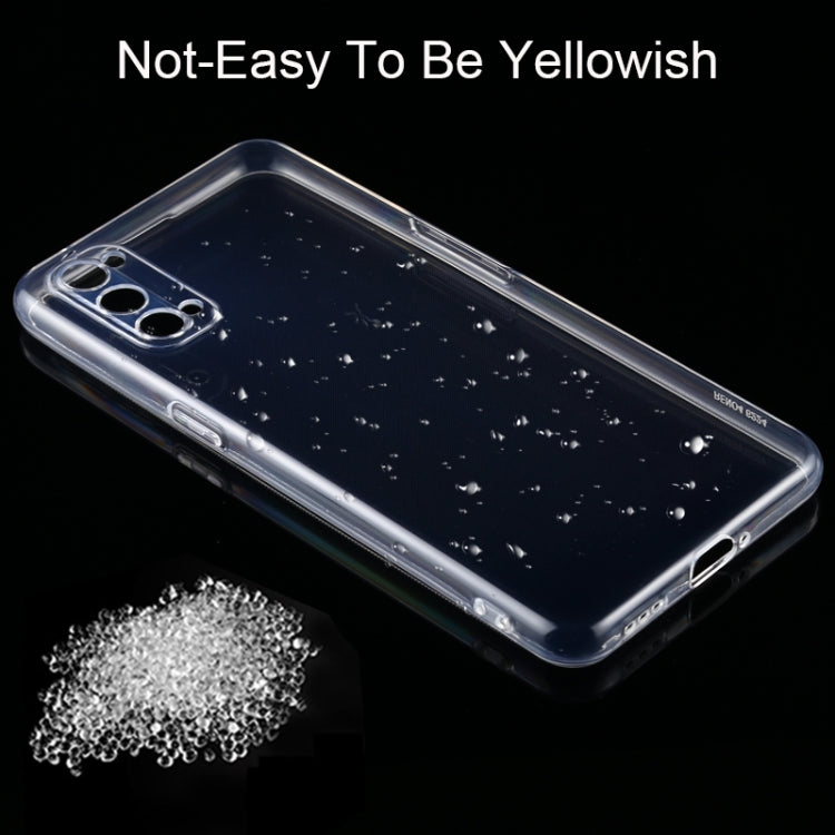 For OPPO Reno 4 5G 0.75mm Ultra-Thin Transparent TPU Protective Case, For OPPO Reno 4 5G