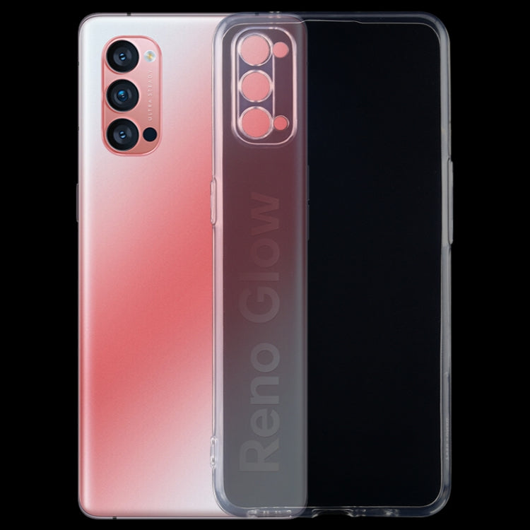 For OPPO Reno 4 Pro 5G 0.75mm Ultra-Thin Transparent TPU Protective Case, For OPPO Reno 4 Pro 5G