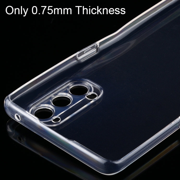 For OPPO Reno 4 Pro 5G 0.75mm Ultra-Thin Transparent TPU Protective Case, For OPPO Reno 4 Pro 5G