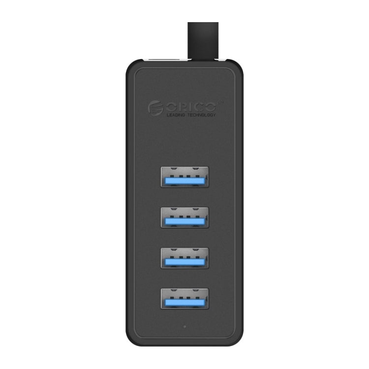 ORICO W5P-U3-30 4-Port USB 3.0 Desktop HUB with 30cm Micro USB Cable Power Supply, W5P-U3-30 Black