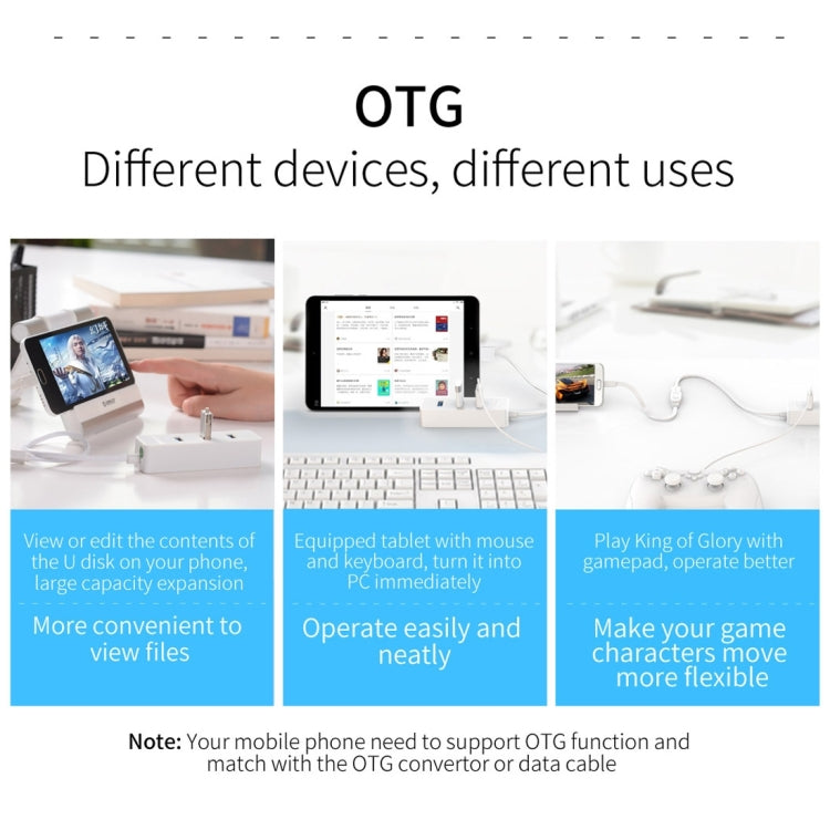ORICO W5P-U3-30 4-Port USB 3.0 Desktop HUB with 30cm Micro USB Cable Power Supply, W5P-U3-30 Black