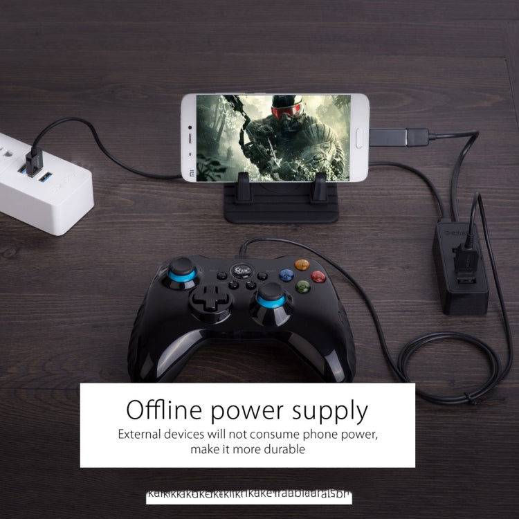 ORICO W5P-U3-30 4-Port USB 3.0 Desktop HUB with 30cm Micro USB Cable Power Supply, W5P-U3-30 Black