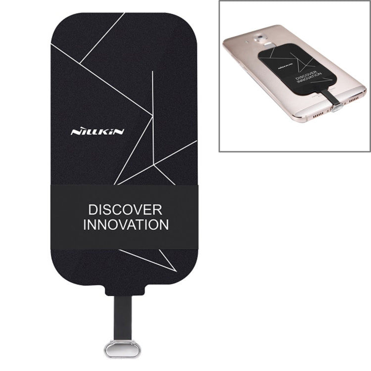 NILLKIN Magic Tag QI Standard Wireless Charging Receiver with USB-C / Type-C Port, MT-WR NK-TYPE C
