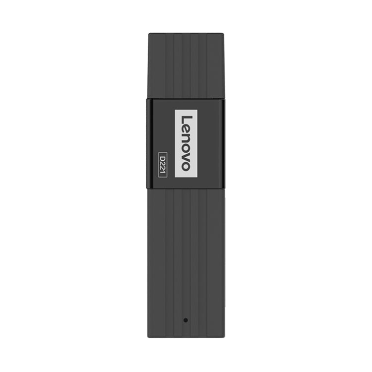 Original Lenovo D221 2 in 1 480Mbps USB 2.0 Card Reader, D221