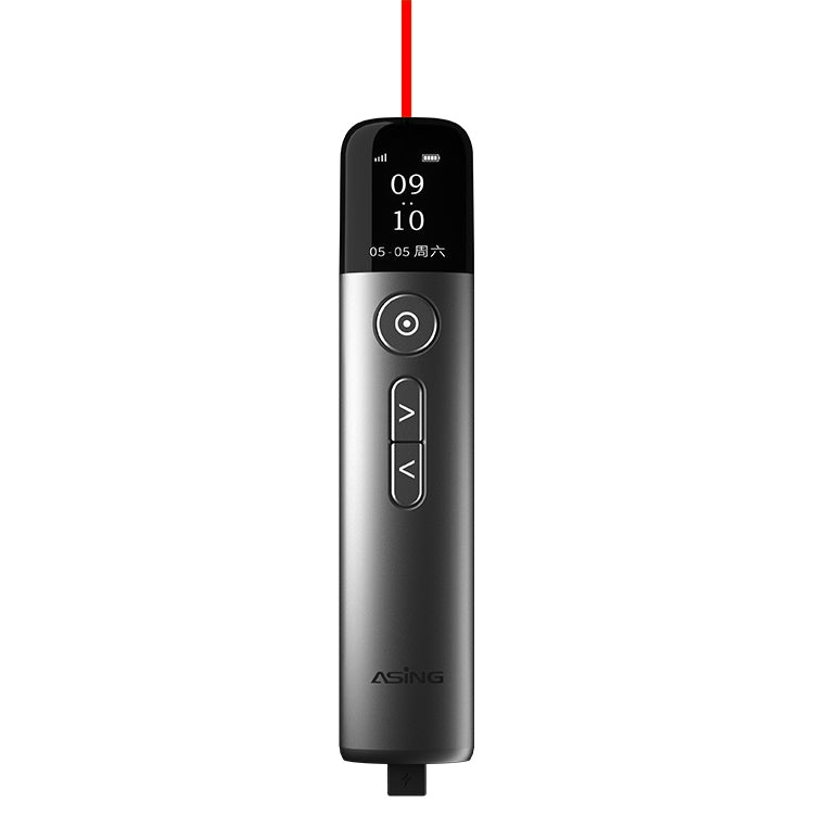 ASiNG A9 128MB Red Light Multifunctional PPT Touch Laser Page Turning Pen Wireless Presenter, A9 128MB Red Light (Grey), A9 128MB Red Light (Blue)