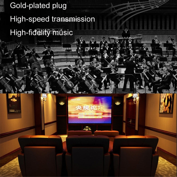 2m Gold Plated 3.5mm Jack to 2 x RCA Male Stereo Audio Cable, Length: 2m
