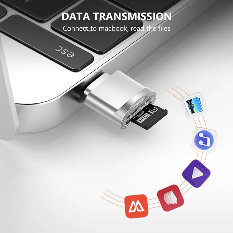 USB-C / Type-C 3.1 to Micro SD Card (TF Card) Reader Adapter