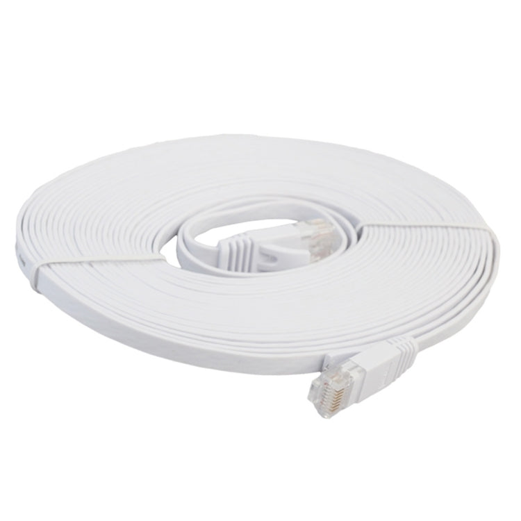 8m CAT6 Ultra-thin Flat Ethernet Network LAN Cable, Patch Lead RJ45