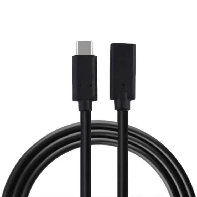 100W 20V 5A USB-C / Type-C Female to USB-C / Type-C Male 4K Ultra-HD Audio and Video Synchronization Data Cable Extension Cable, Cable Length: 1m, 1m