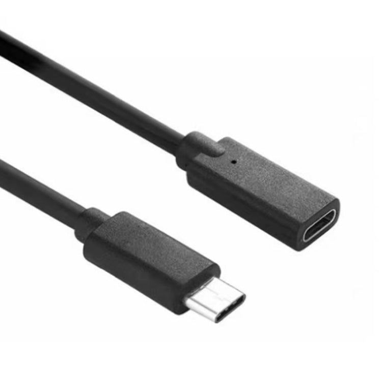 100W 20V 5A USB-C / Type-C Female to USB-C / Type-C Male 4K Ultra-HD Audio and Video Synchronization Data Cable Extension Cable, Cable Length: 1m, 1m