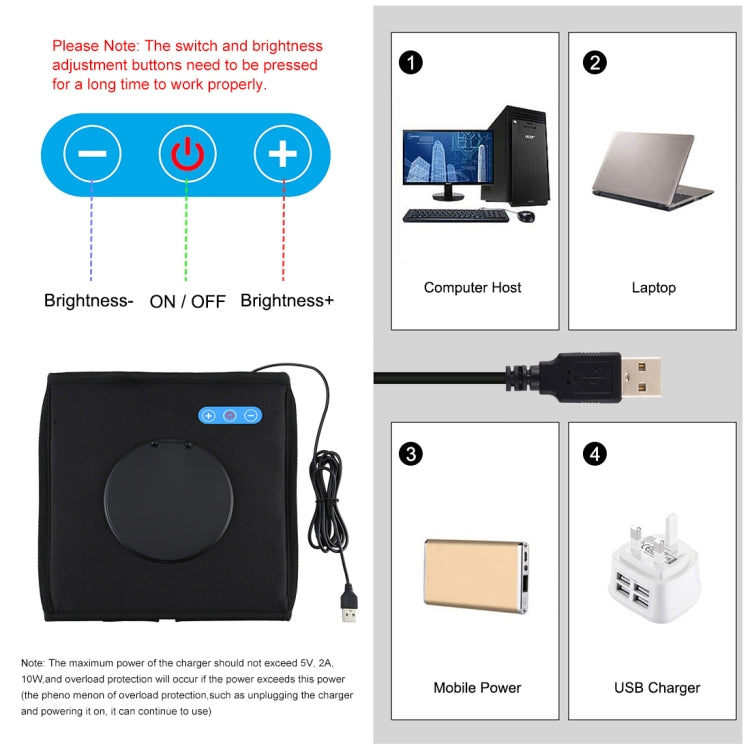 PULUZ 25cm Folding Portable Ring Light Photo Lighting Studio Shooting Tent Box with 12 Colors Backdrops, Size: 25cm x 25cm x 25cm