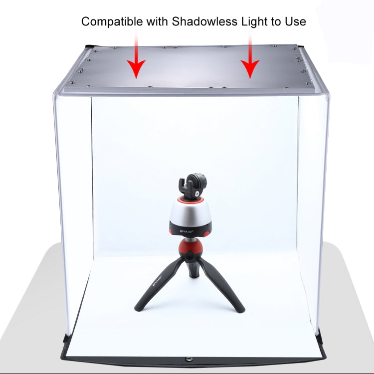 PULUZ 40cm Photo Softbox Portable Folding Studio Shooting Tent Box Kits with 5 Colors Backdrops (Red, Yellow, Blue, White, Black), Size: 40cm x 40cm x 40cm, Softbox