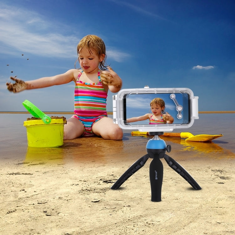 PULUZ 40m/130ft Waterproof Diving Case for Galaxy S9+, Photo Video Taking Underwater Housing Cover, Only Support Android 8.0.0 or below, For Galaxy S9+(W)