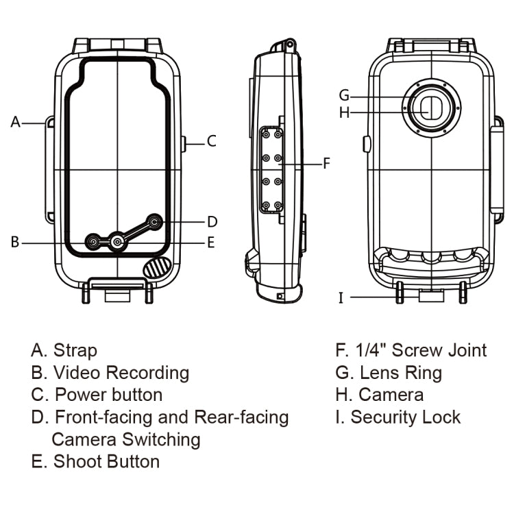 PULUZ 40m/130ft Waterproof Diving Case for Galaxy S9+, Photo Video Taking Underwater Housing Cover, Only Support Android 8.0.0 or below, For Galaxy S9+(W)