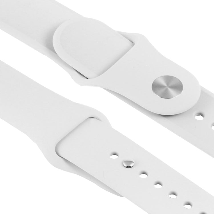 For Apple Watch Sport 42mm High-performance Rubber Sport Watch Band with Pin-and-tuck Closure