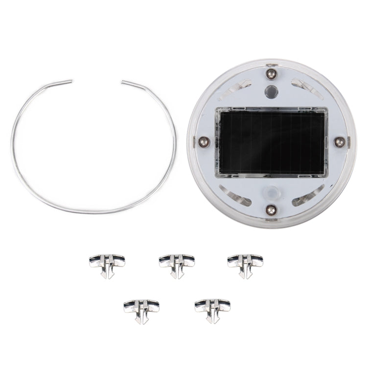 Solar Car LED Colorful Flash Wheel Waterproof lights, 1PC Wheel Light