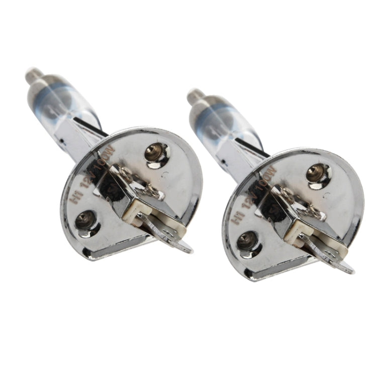 2 PCS H1 12V / 55W / 4300K / 1600lm Xenon Car Headlight Bulbs, Warm White, H1