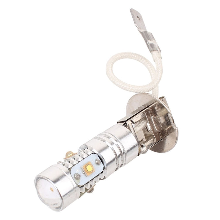 H3 25W 1250LM 6500K White Light 5 XT-E LED Car Foglight , Constant Current , DC12-24V ( Silver + Yellow ), H3 25W