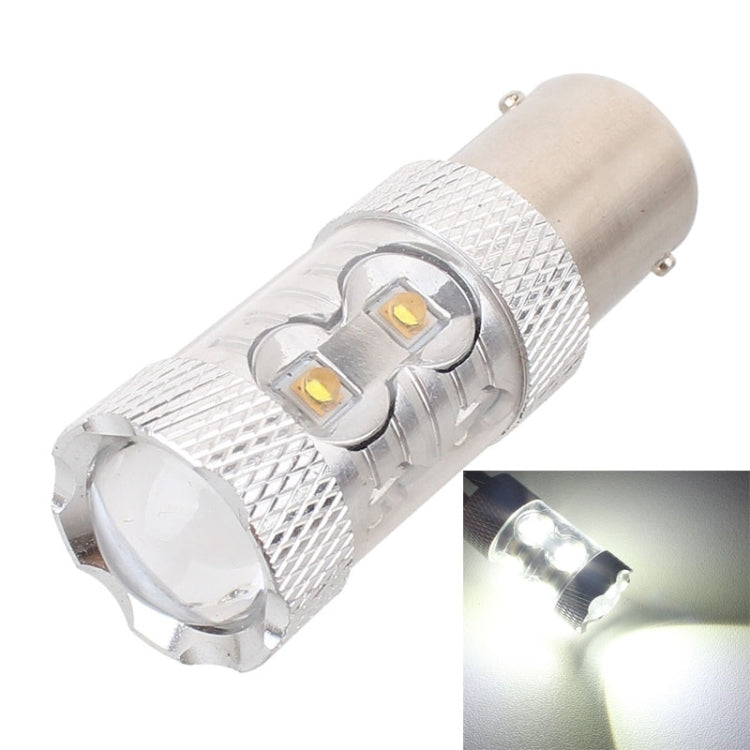 1157/BAY15D 50W 750LM 6500K White Light 10-3535-LEDs Car Brake Light  , Constant Current , DC12-24V, 1157 50W
