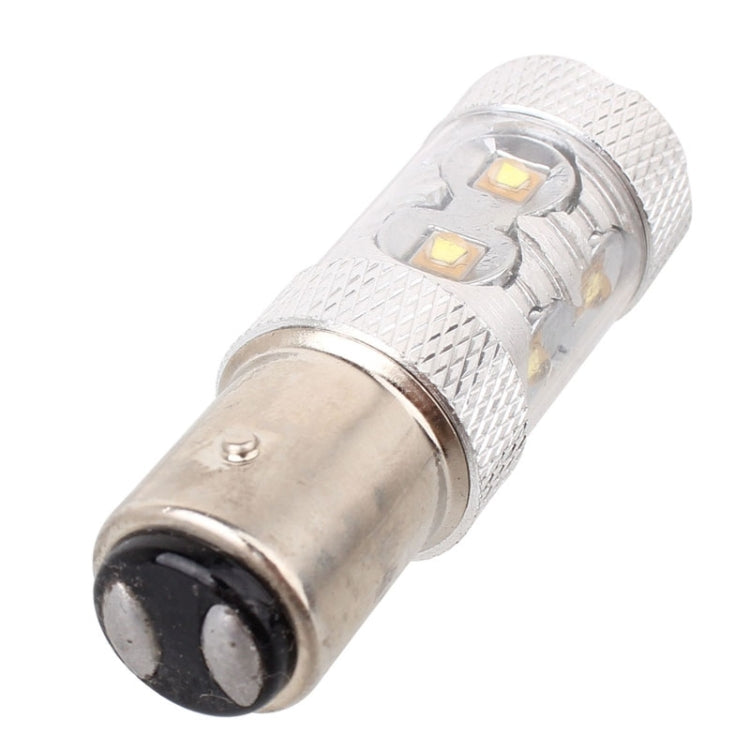 1157/BAY15D 50W 750LM 6500K White Light 10-3535-LEDs Car Brake Light  , Constant Current , DC12-24V, 1157 50W