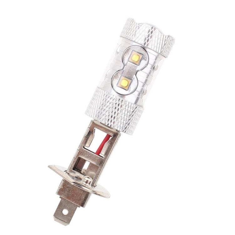 H1 50W 750LM 6500K White Light 10-3535-LEDs Car Foglight , Constant Current , DC12-24V, H1